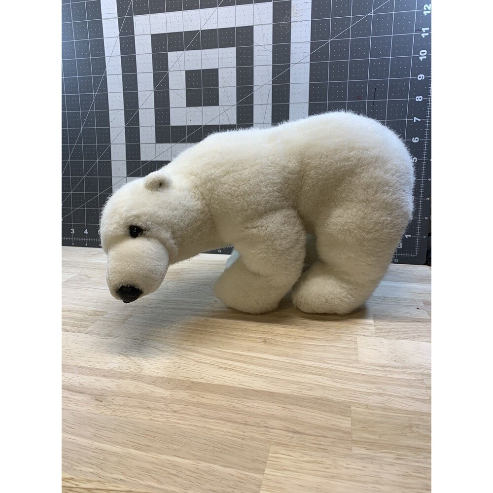 SeaWorld Polar Bear Plush Arctic Stuffed Animal 13 Inch Soft Toy